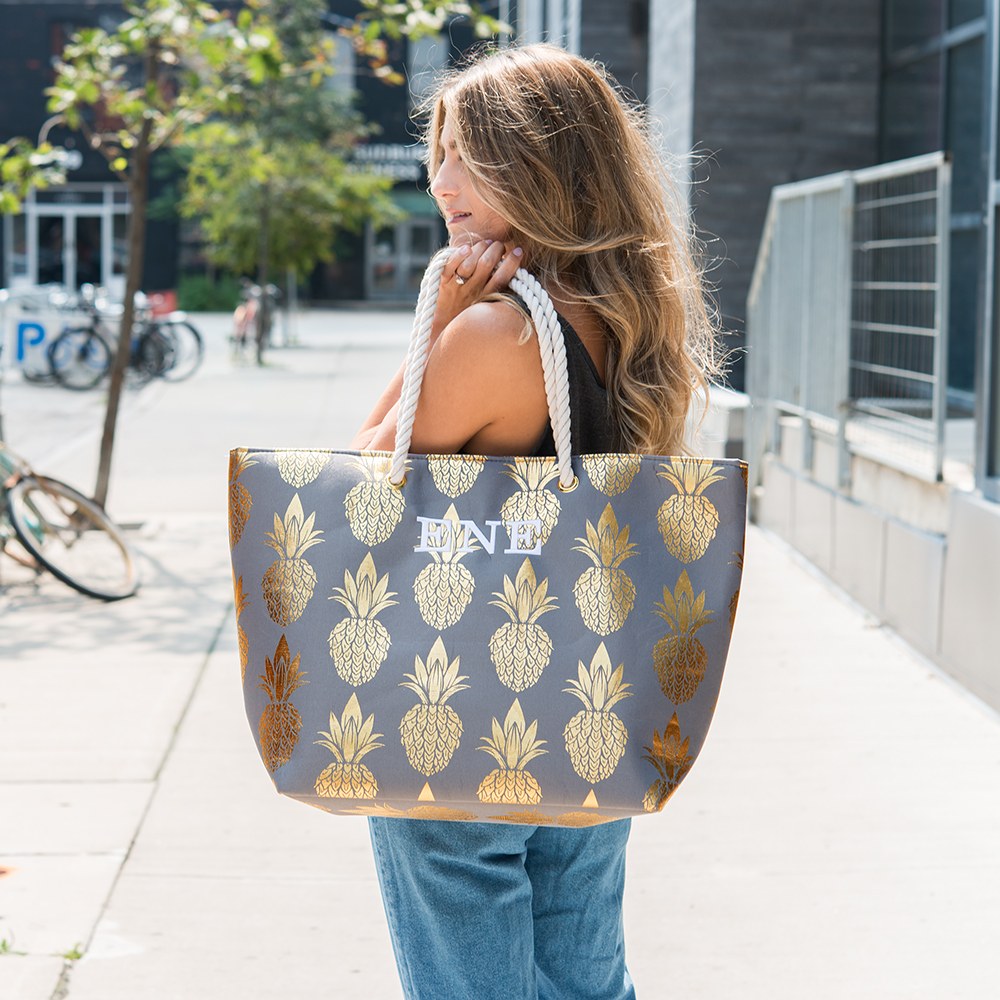 Pineapple cheap beach tote